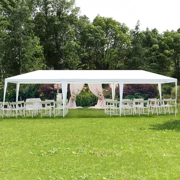 Costway 10'x30' Party Wedding Outdoor Patio Tent Canopy ...
