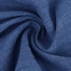 thumbnail image 3 of Playera Elvqul Hombre Mayor Liso Abotonada Solapa Lino Azul Oscuro Manga Corta, 3 of 5