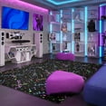 thumbnail image 2 of Joy Carpets Neon Lights Celebration 12' x 15' Area Rug in Color Fluorescent, 2 of 3