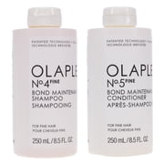 Olaplex No.4Fine Bond Maintenance Shampoo 8.5 oz & No. 5Fine Bond Maintenance Conditioner 8.5 oz Combo Pack