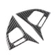 thumbnail image 2 of Cubierta de botón de volante Interior de fibra de carbono, 2 uds., compatible con VW Touareg 2011-2018, conducción a la izquierda, 2 of 8