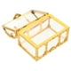 thumbnail image 5 of KAKOWELY Cajas de dulces para boda, cofre vintage para guardar dulces, cofre transparente para dulces, cajas de recuerdo para fiestas de boda, 5 of 5