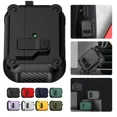 thumbnail image 2 of For Apple Airpods 4 3 2 1 / Pro2 Shockproof Armor Hard Case Cover W/ Keychain, 2 of 7