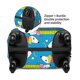 thumbnail image 2 of Balery Color Dachshund Dog Funda de equipaje, fundas para maletas, elástica, lavable, protector de maletas, compatible con maletas de 18 a 32 pulgadas-Medium, 2 of 7