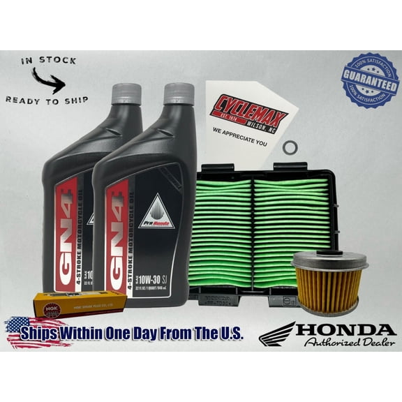 Cyclemax Standard 10W-30 Tune Up Kit fits 2022-2024 Honda Rebel 300 CMX300