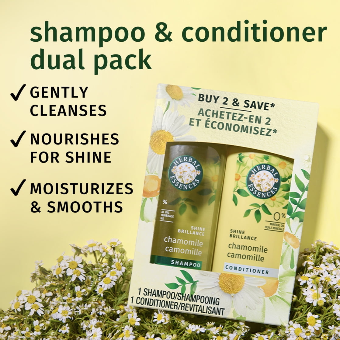 Herbal Essences Shine Collection Chamomile Shampoo & Conditioner