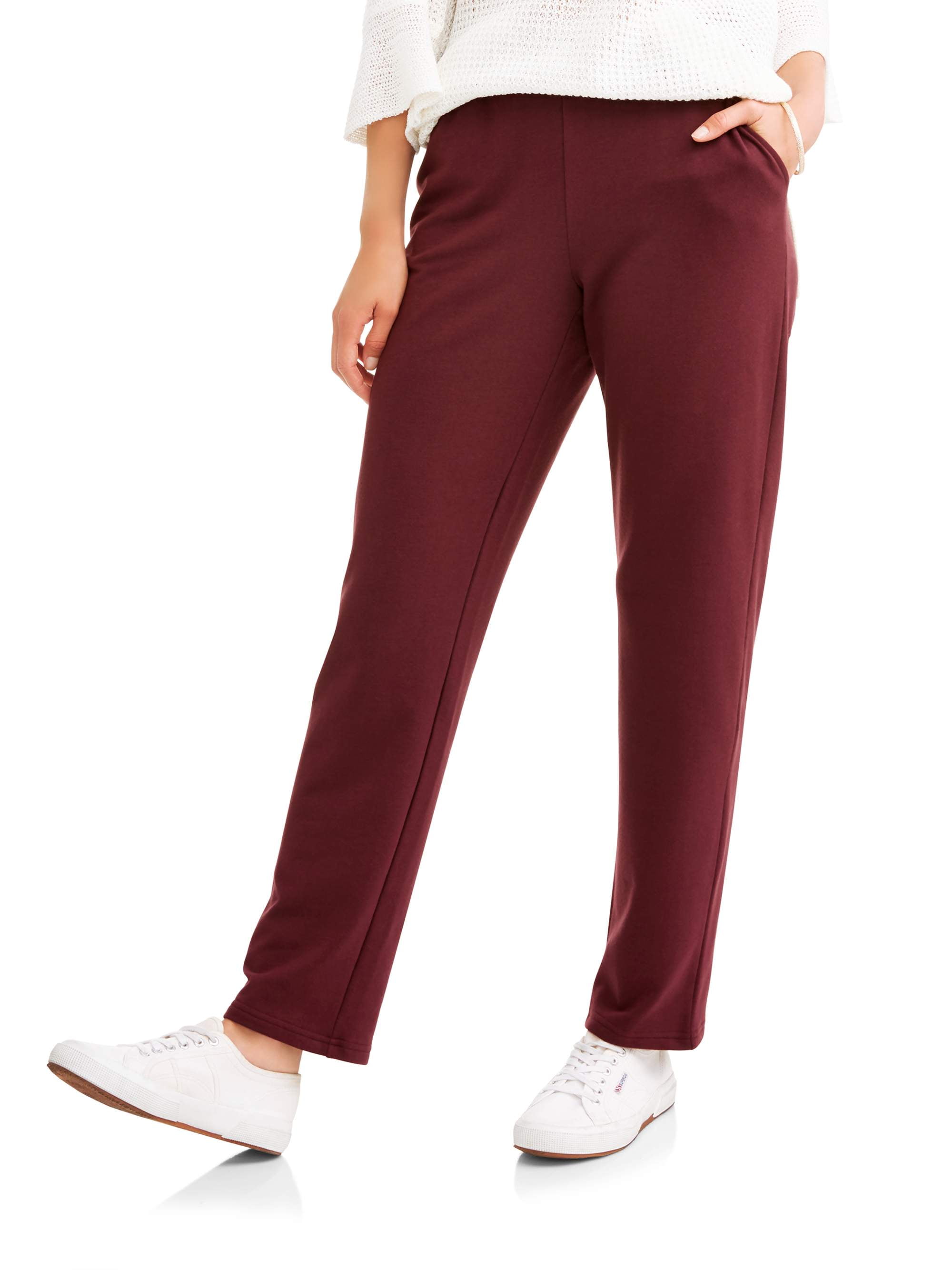 Women's Knit Pull On Pants - Walmart.com