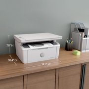 HP LaserJet MFP M139w Wireless All-in-One Black-and-White Laser Printer Scanner Copier, AI-enabled