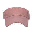 thumbnail image 2 of Only Moment E Visor Cap Womens Sun Hats with Uv Protection Cotton+Polyester Adjustable Empty Top Baseball Cap Cotton Ball Caps for Women and Men One Size, 2 of 3