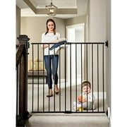 Regalo Extra Tall Baby Safety Gate for Stairways and Hallways, 38 Inch Tall, Black