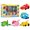 5 pcs Pas de Boîte, variante sur Anime Coréen Gogo Dino Explorateurs Son et Lumière Dinosaure Transformable Jouet Figurines d'Action Voiture de Déformation Jouets pour Enfants Cadeau 5 en 1 Sans Boîte