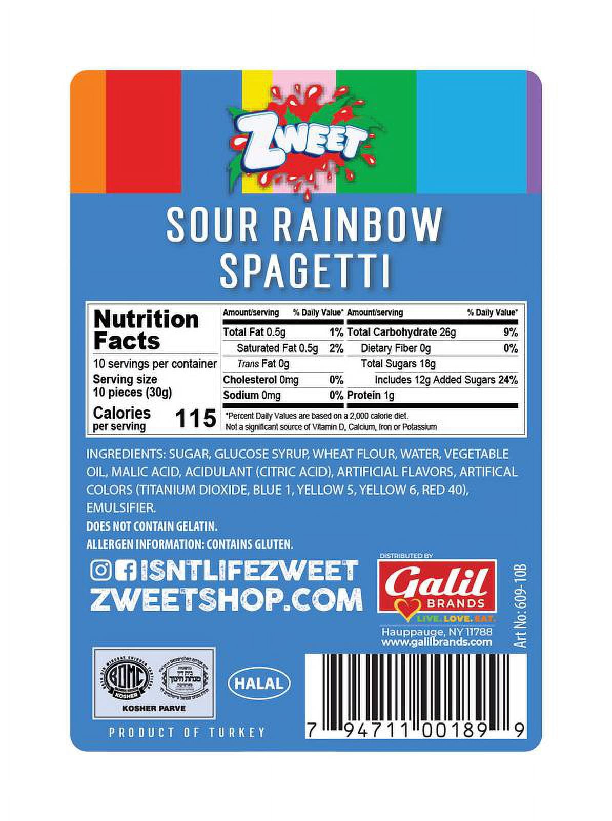 Zweet Aigre Spaghetti Arc-En-Ciel