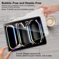 thumbnail image 4 of XCRS [2 Pack] Tempered Glass Screen Protector for iPad Pro 13 Inch (M4) / iPad Air 13 Inch (M2) 2024 - Protective Film Guard, 4 of 5