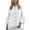White shirts for women, variant on Cotton Linen Patchwork Shirts Womens Trendy Ruffle Long Sleeve Button Down Tunic Shirt Loose Fit Irregular Hem Vacation Casual Blouses Spring Summer Tops White XXL