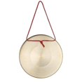 thumbnail image 4 of 30cm Hand Gong Cymbals Brass Copper Gong - Chapel Opera Percussion Instrument With Round Play Hammer (15cm), 4 of 5