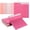 Pink, variant on 50 Pack 5x7 Colored Envelopes, 5.24x7.21 inches, 5 Purple | Self-Sealing, Assorted Colors, For Invitations and Cards