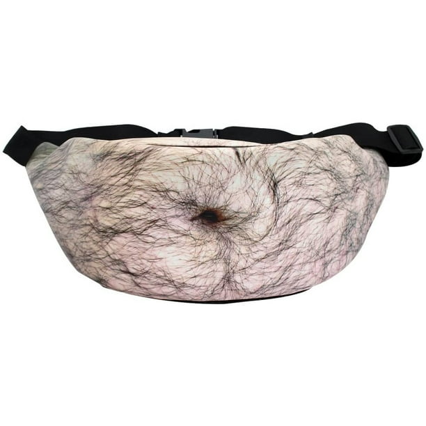 Dad Bag Fake Beer Belly Waist Pack Unisex Fanny Pack White Elephant
