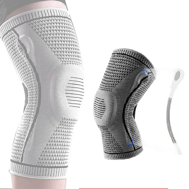 AmRelieve Ultra Knee Elite Compression Sleeve, AmRelieve Knee Brace with  Side Stabilizers, Professional Knee Brace for Men Women, 3D Knee Compression  Pad, for Relief Joint Pain (M, 1) 