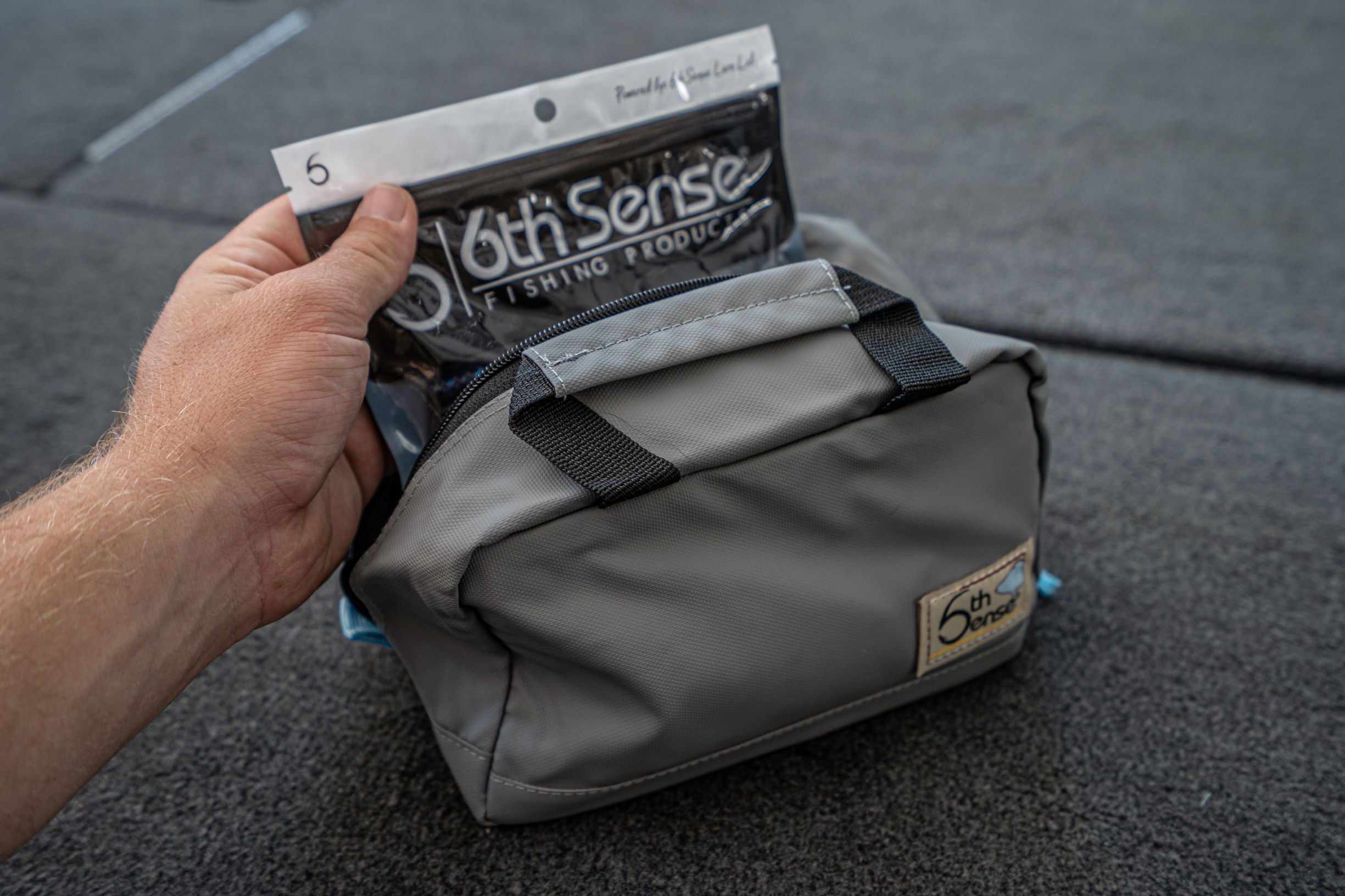 6th Sense Fishing Small Bait Bag (holds 10-15 soft plastic packs)