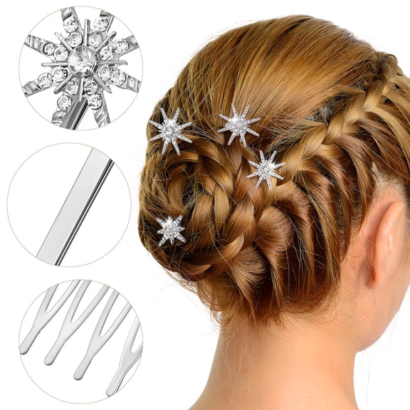 NIAIZEK Bobby Pins for Thin Hair, Decorative Hair Clips for Everyday Styling and Secure Hold