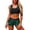 Green, variant on SGMVNU Two Piece Swimsuit for Women with Board Shorts Racerback Swim Top Swimwear Athletic Bathing Suit Beachwear Green Size M