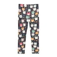 thumbnail image 4 of joogoo Girls' Leggings Cats Animals Yoga Pants 6T, 4 of 8