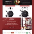 thumbnail image 2 of Cuisinel Cast Iron Skillet with Lid Set of 2 Kitchen Cookware Pre-Seasoned 8” and 12", 2 of 10