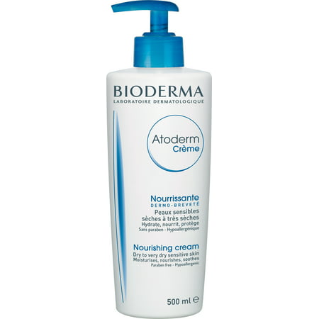 Bioderma Atoderm Cream for Very Dry or Sensitive Skin - 16.7 fl. (The Best Lotion For Very Dry Skin)