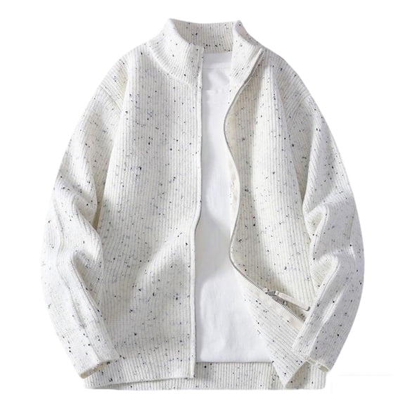 Mens Shawl Collar Cardigan Sweater Cable Knitted Button Down Sweaters Lightweight Spring Outwear Outfit Pockets