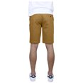 thumbnail image 3 of Men's 5-Pocket Flat-Front Stretch Chino Shorts - TIMBER, 3 of 4