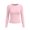 Solid Colors, variant on ClodeEU Women's Long Sleeve Crew Neck Fitted Top, Basic Solid Color Slim Fit Casual Daily Wear Shirt ,Women's XS-XXL