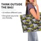 thumbnail image 2 of Balery White Retro Off-Road Vehicle Bolsa Tote Estilo Estético con Cremalleras, Bolsa de Hombro, Bolsa de Compras Grande y Plegable, 2 of 8