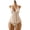 Apricot Color, variant on Women'S Tankini Swimsuits Textured Flowy Halter Bikini Set Tummy Control Modest Bathing Suits XL