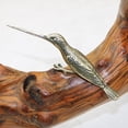 thumbnail image 3 of Statue d'Oiseau Miniature en Laiton Animal Statue en Laiton Pic-Bois Réaliste, 3 of 9
