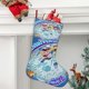 thumbnail image 2 of Chibiverse Tema: Calcetines de Navidad, fino lino blanco para colgar en escaleras y chimenea, decoración navideña para el hogar, regalo de Navidad.54cm×38cm, 2 of 5