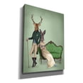 thumbnail image 2 of Epic Graffiti 'Mr Deer and Mrs Rabbit' by Fab Funky Canvas Wall Art, 26"x34", 2 of 3
