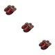 thumbnail image 4 of Zapatillas de casa Minnieouse Suministros de invierno Hombre Mujer Vino Rojo 25, 4 of 6