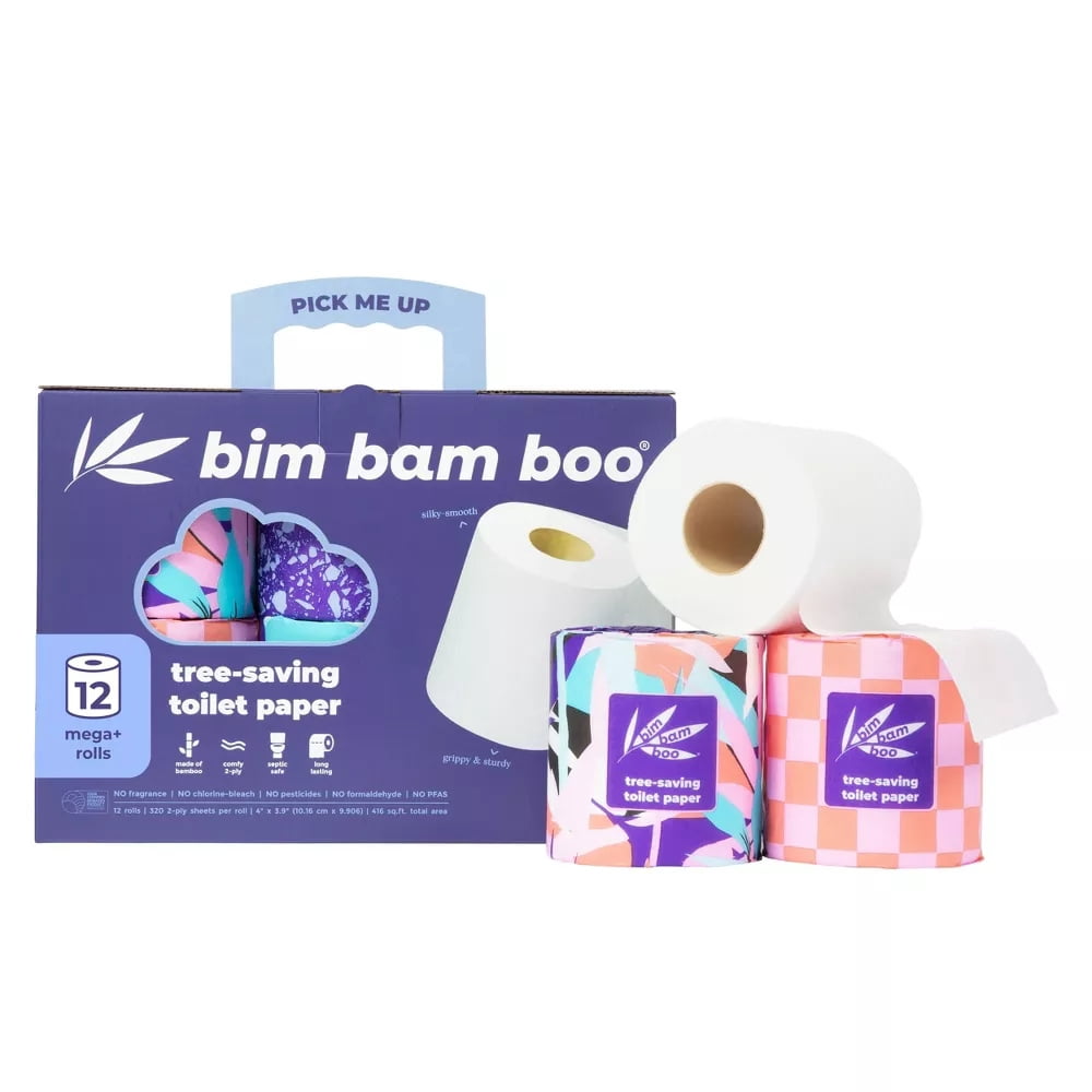Bamboo Bath Toilet Paper - 12pk/320ct