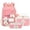 Light Pink, variant on Weebloom Bow School Backpack With Lunch Box Pencil Case For Kids Girls Cute 3Pcs School Bags Set Cute Bow Knot Large Capacity Lightweight Large Bookbag Elementary Middle School Dark Purple