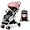Pink, variant on OLAKIDS Lightweight Baby Stroller, Compact Stroller with One-Hand Fold, Travel Stroller for Airplane with Cup Holder, 5-Point Harness, Foot Cover, Canopy, Infant Stroller for 0-36 Month (Black)
