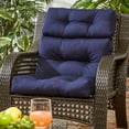 thumbnail image 3 of Greendale Home Fashions Navy 44 x 22 in. Outdoor High Back Chair Cushion, 3 of 9