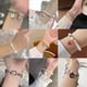 thumbnail image 2 of Bonitas y creativas pulseras coloridas con cuentas de corazón y estrella para mujer, pulsera con melodía de dibujos animados Kuromi Hello Kitty Bestie, joyería, 2 of 4