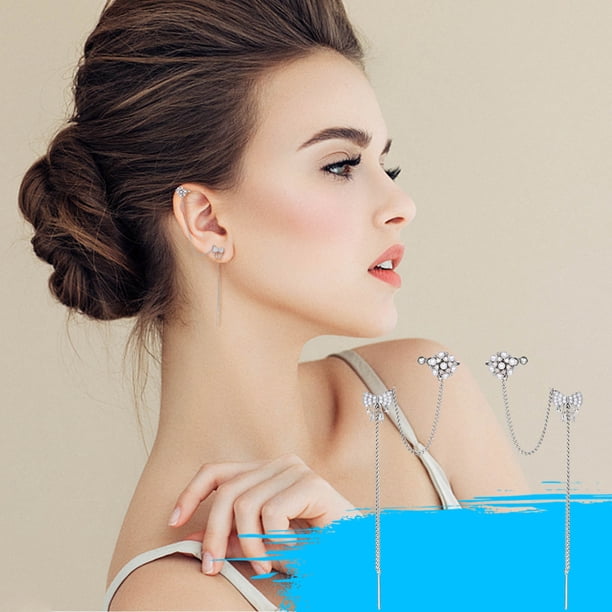 onlyliua para Interior/Exterior Pendientes de Lazo y Borlas para Mujer, Versátiles y de Moda, con Personalidad