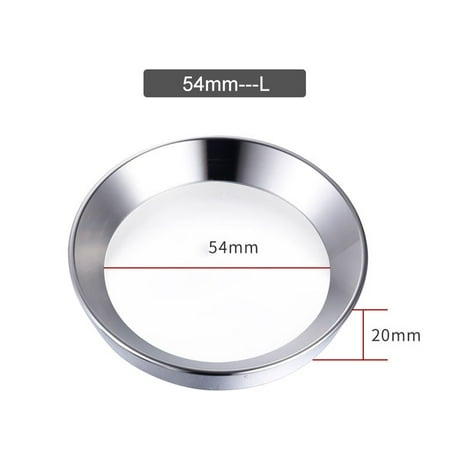 

54/51mm Espresso Dosing Funnel Stainless Steel Coffee Dosing Ring Compatible With 54/51mm Portafilter