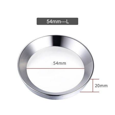 

54/51mm Espresso Dosing Funnel Stainless Steel Coffee Dosing Ring Compatible With 54/51mm Portafilter pinshui