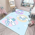 thumbnail image 2 of Cute Sanrio Cinnamoroll Cartoon Carpet for Home Living Room Bedroom Decor Non-slip Floor Mat Xmas Party Gifts, 2 of 16