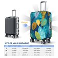 thumbnail image 6 of PAYOHTO Highly Elastic Spandex Suitcase Cover Luggage Cover Medium Fits 22 to 24 Inch Cool Leaves, 6 of 8