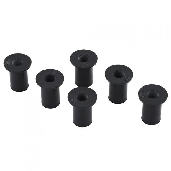 Fdit 6pc M5 Rubber Well Nuts Windshield Bolts for Motorcycles Kayak Canoe Boats, Windshield Bolts, Well Nuts Kit