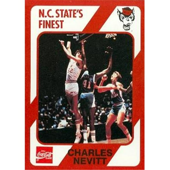 Charles Nevada Carte de Basketball (N.c. North Carolina State) 1989 Collection Collégiale No.108