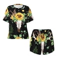 thumbnail image 4 of Lsque Women's Short-Sleeved Pajama Set - 2 Piece Soft and Lightweight Sleepwear Set-Small, 4 of 9